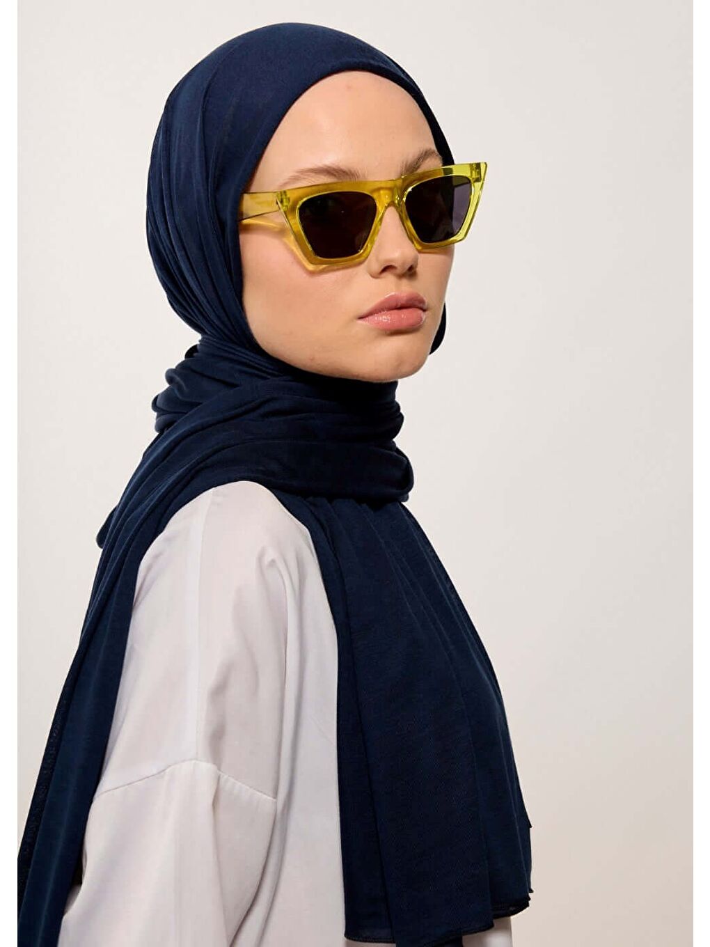 Tesettür Şal - Lacivert