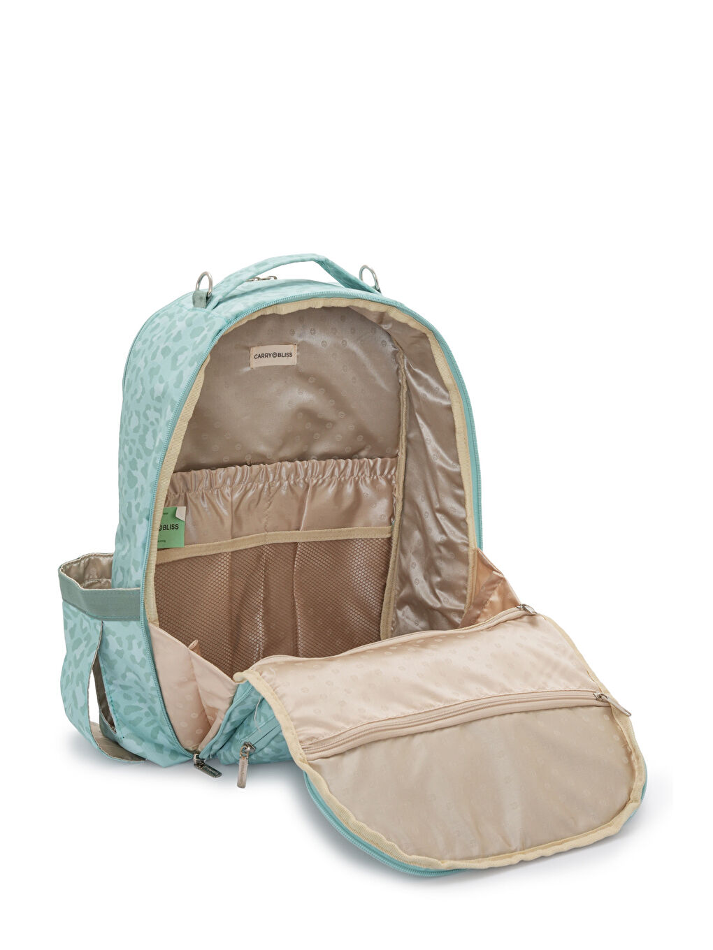 LightPack Anti-Bakteriyel Astarlı Çok Gözlü Hafif Anne Bebek Sırt Çantası-7