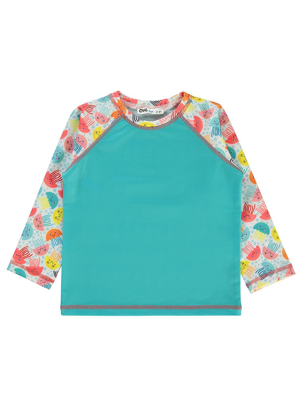 Civil Koyu Mint Yeşili Boys Erkek Çocuk Sweatshirt 2-5 Yaş Mint