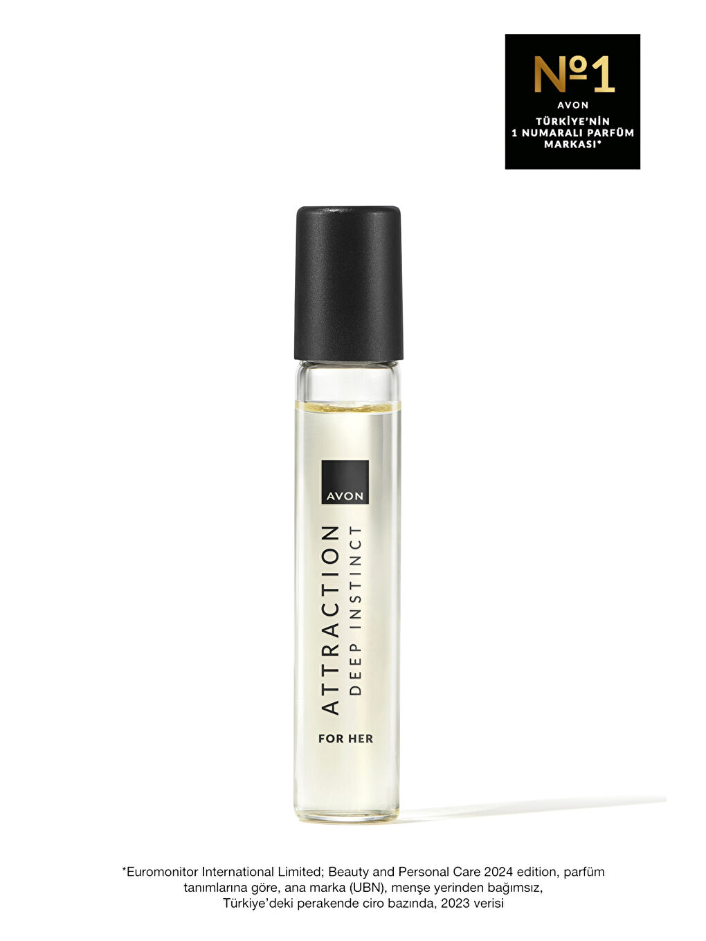 Attraction Deep Instinct Çanta Boyu Kadın Parfüm Edp 10 Ml. İkili Paket-1