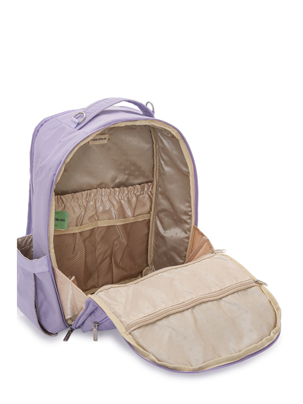 LightPack Anti-Bakteriyel Astarlı Çok Gözlü Hafif Anne Bebek Sırt Çantası-7