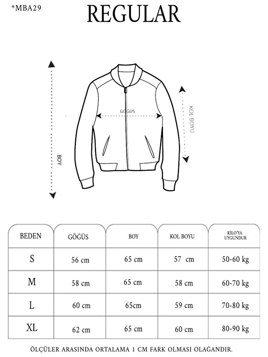 Unisex Uzun Kol Baskılı Bomber Ceket - Siyah-2