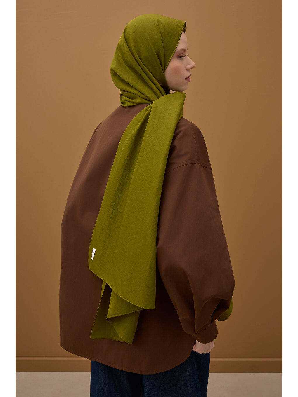 Yeşil Soft Kraş Şal Avokado-3