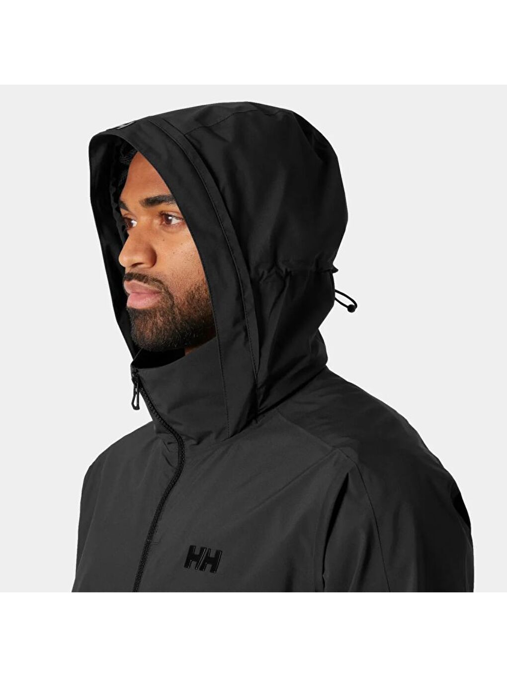 Gri Hp Racing Hooded 2.0 Erkek Mont HHA.34111.980-2
