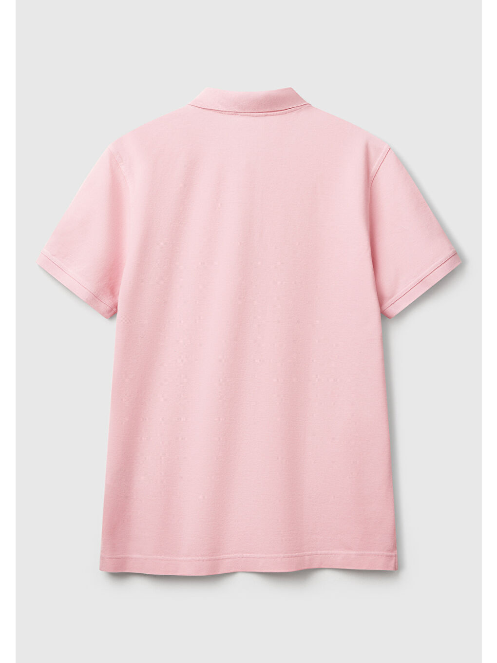 Pembe Erkek Pudra Regular Fit Kısa Kollu Polo Tişört-3