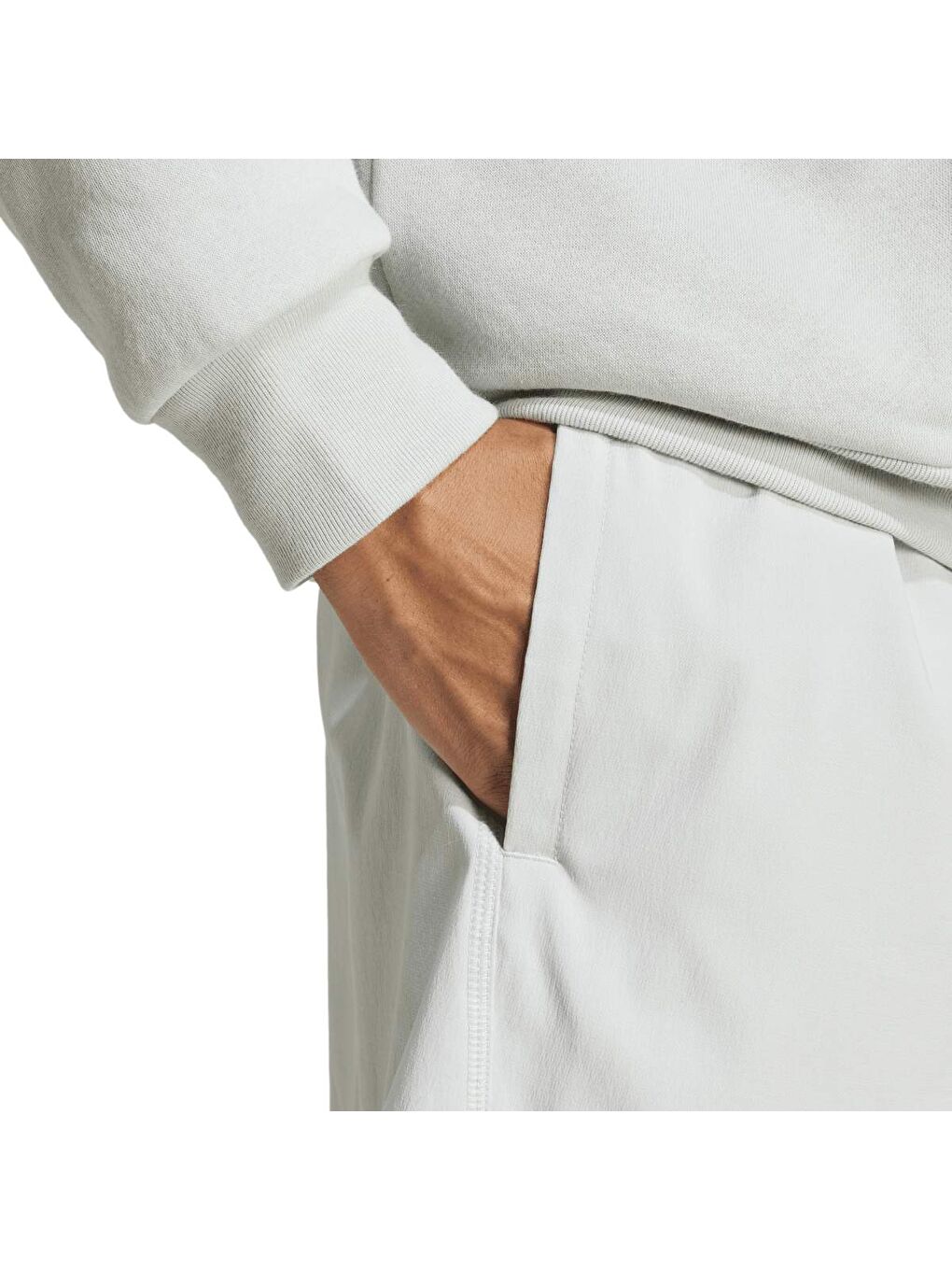 M Ce Wov Sho Erkek Beyaz Şort-2