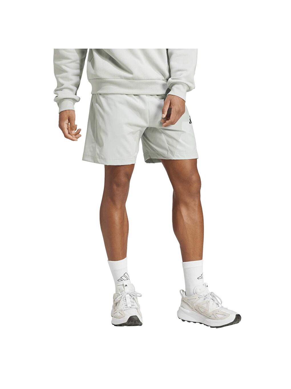 M Ce Wov Sho Erkek Beyaz Şort-4