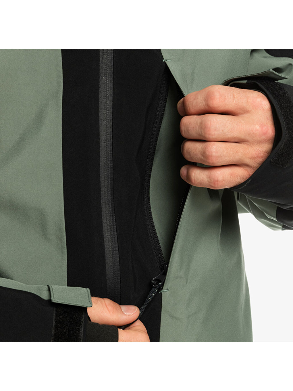 Siyah Crew Sunblock Erkek Gri Tişört-8