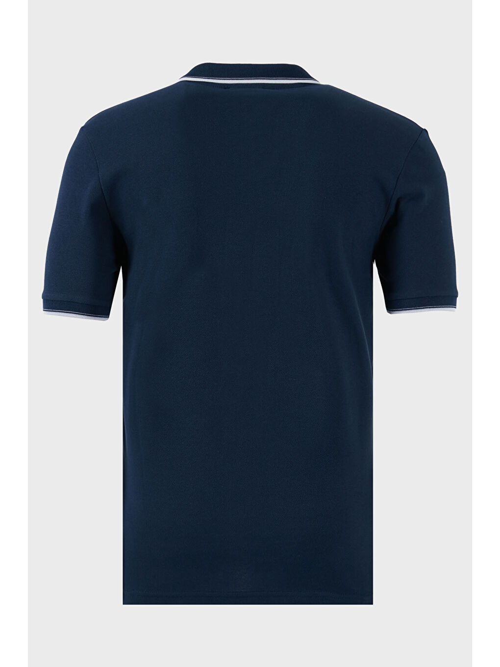 İndigo Pamuklu Regular Fit Şerit Detaylı Polo Yaka %100 Pamuk Tişört 5902964-3