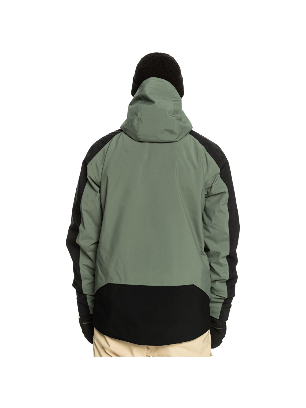 Siyah Crew Sunblock Erkek Gri Tişört-10