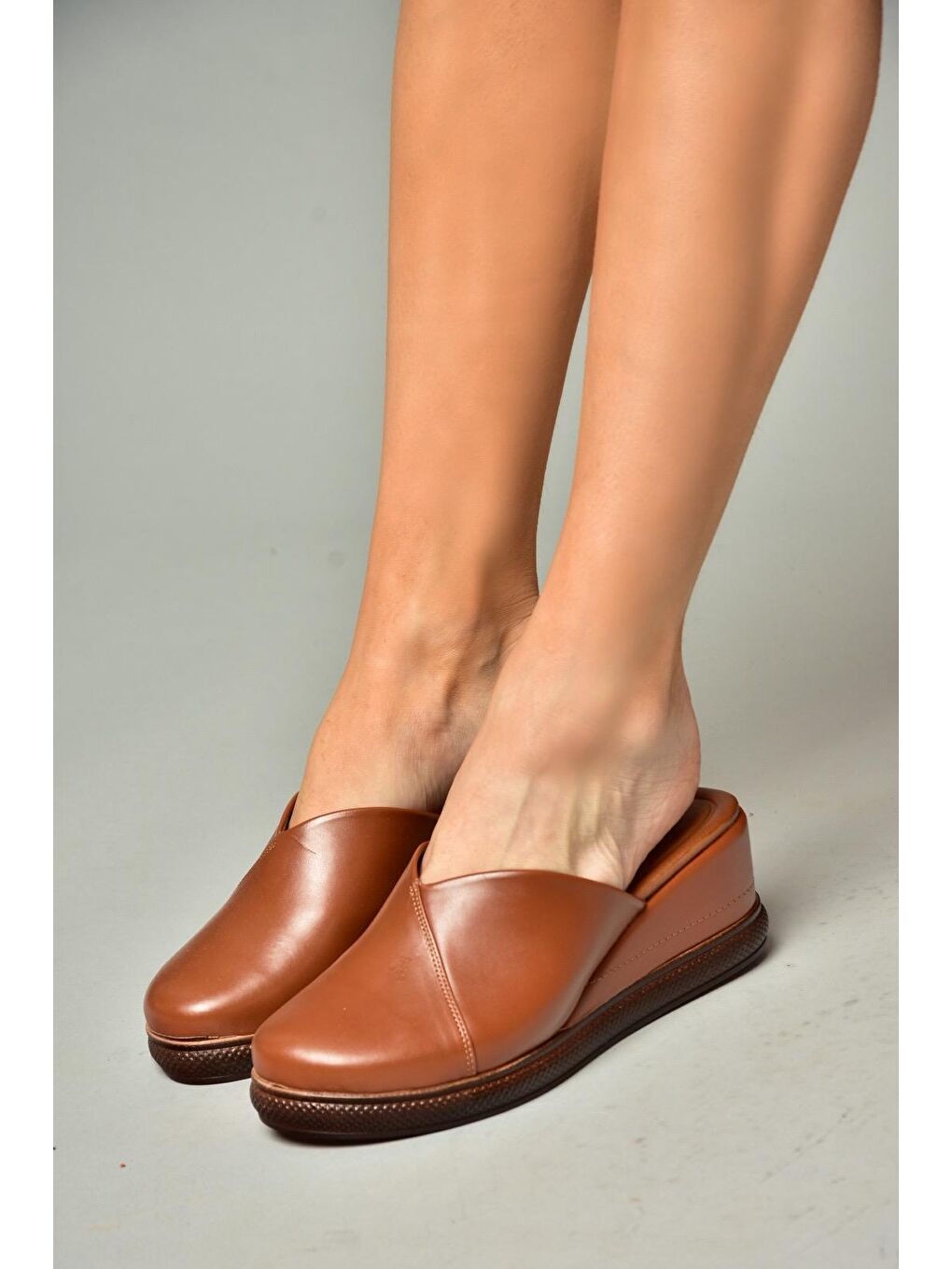 Kahverengi S6743075 Taba Kadın Terlik-3