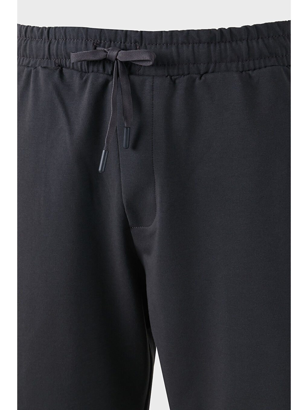 Antrasit Pamuklu Regular Fit Normal Bel Belden Bağlamalı Short 5908021-3