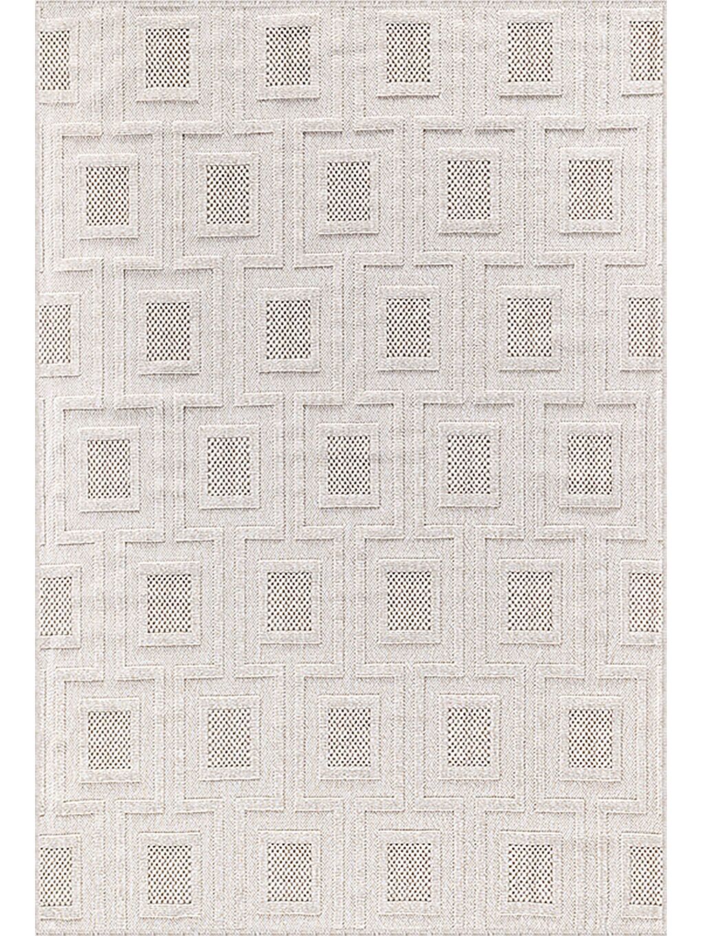 Konfor Halı Krem Vlora 4768 Jüt Hasır Buke Örme Kilim-80x150 - 2