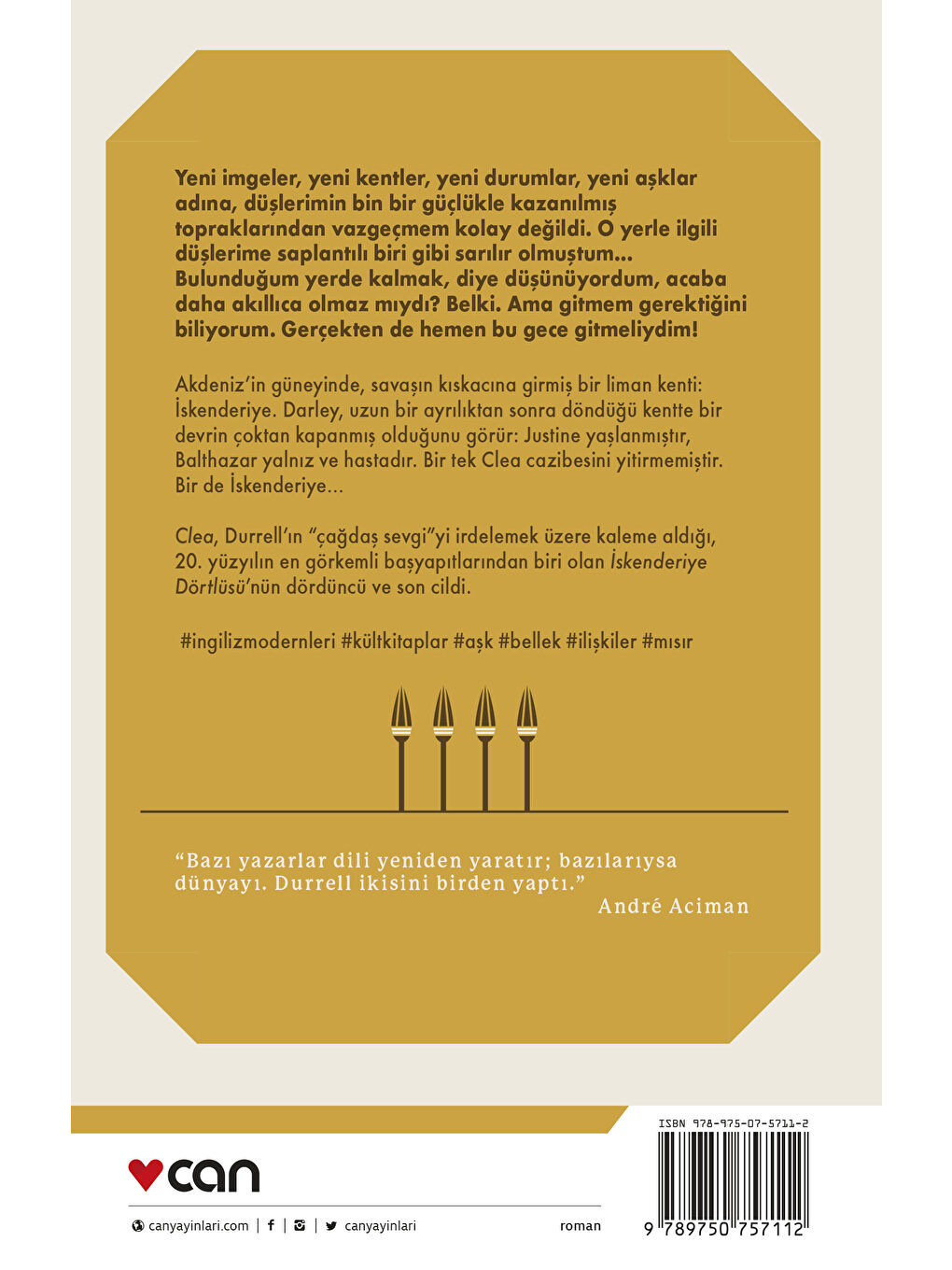 Clea: İskenderiye Dörtlüsü 4-2