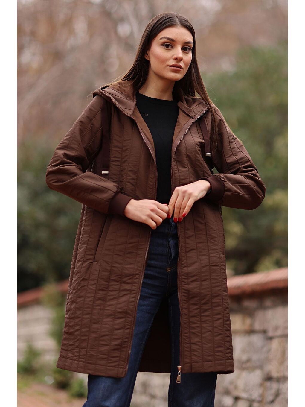 5138 Kapitone Uzun Mont - C. Kahverengi-2