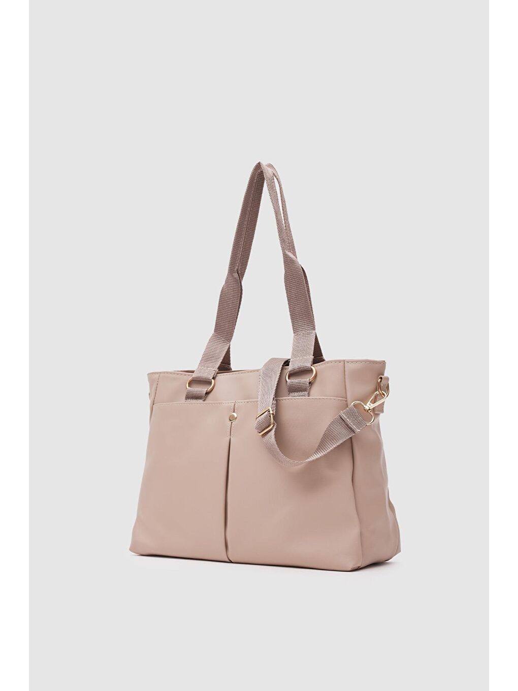 Pelot Cepli Omuz Çantası Bej-2