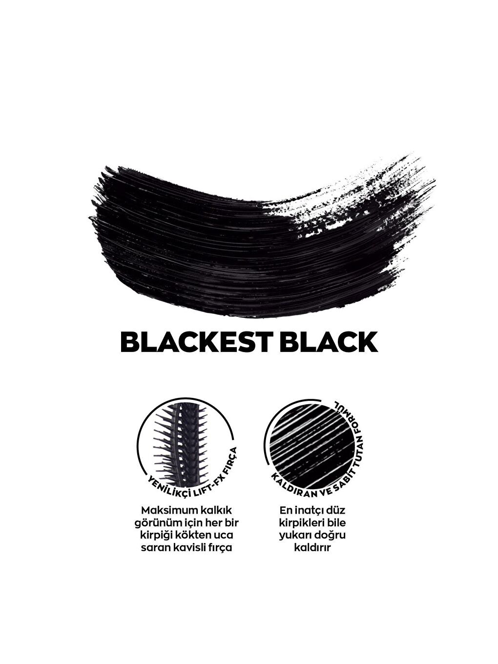 AVON Renksiz Unlimited Maskara 10 ml Blackest Black - 2