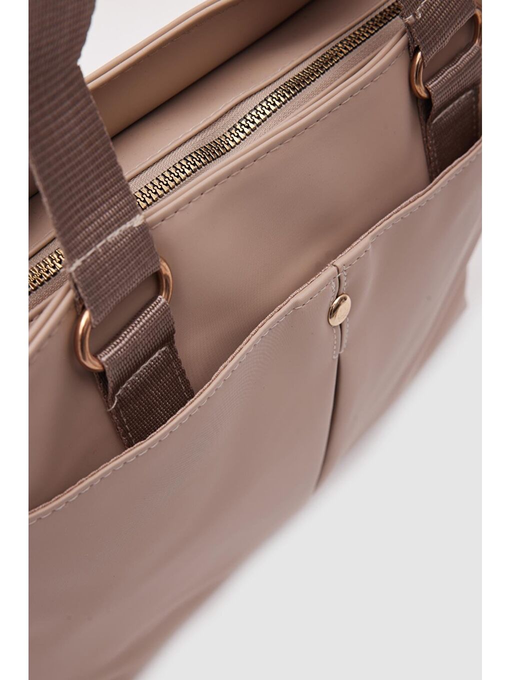 Pelot Cepli Omuz Çantası Bej-4