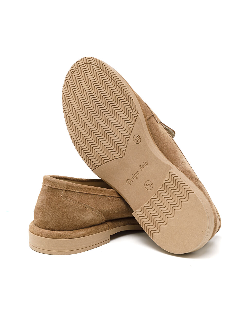 Kahverengi Kadın Oxford ( Klasik) RC-25Y-001-R40209 239-Tütün Süet-4