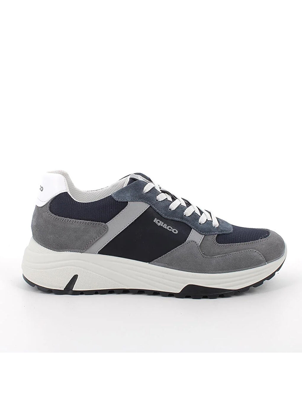 Lacivert Erkek Sneaker 7636222 UEH 76362 SCAMOS/TELA Grafite Blu