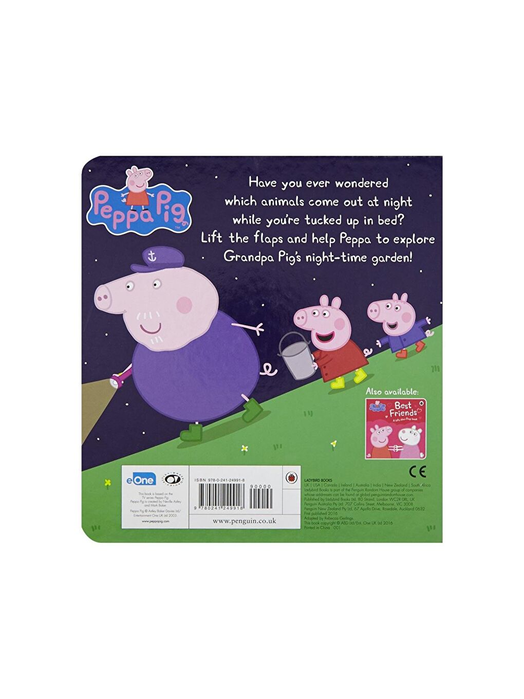 Peppa Pig Beyaz-Renklibaskı : Night Creatures Lift the Flap Book - 3