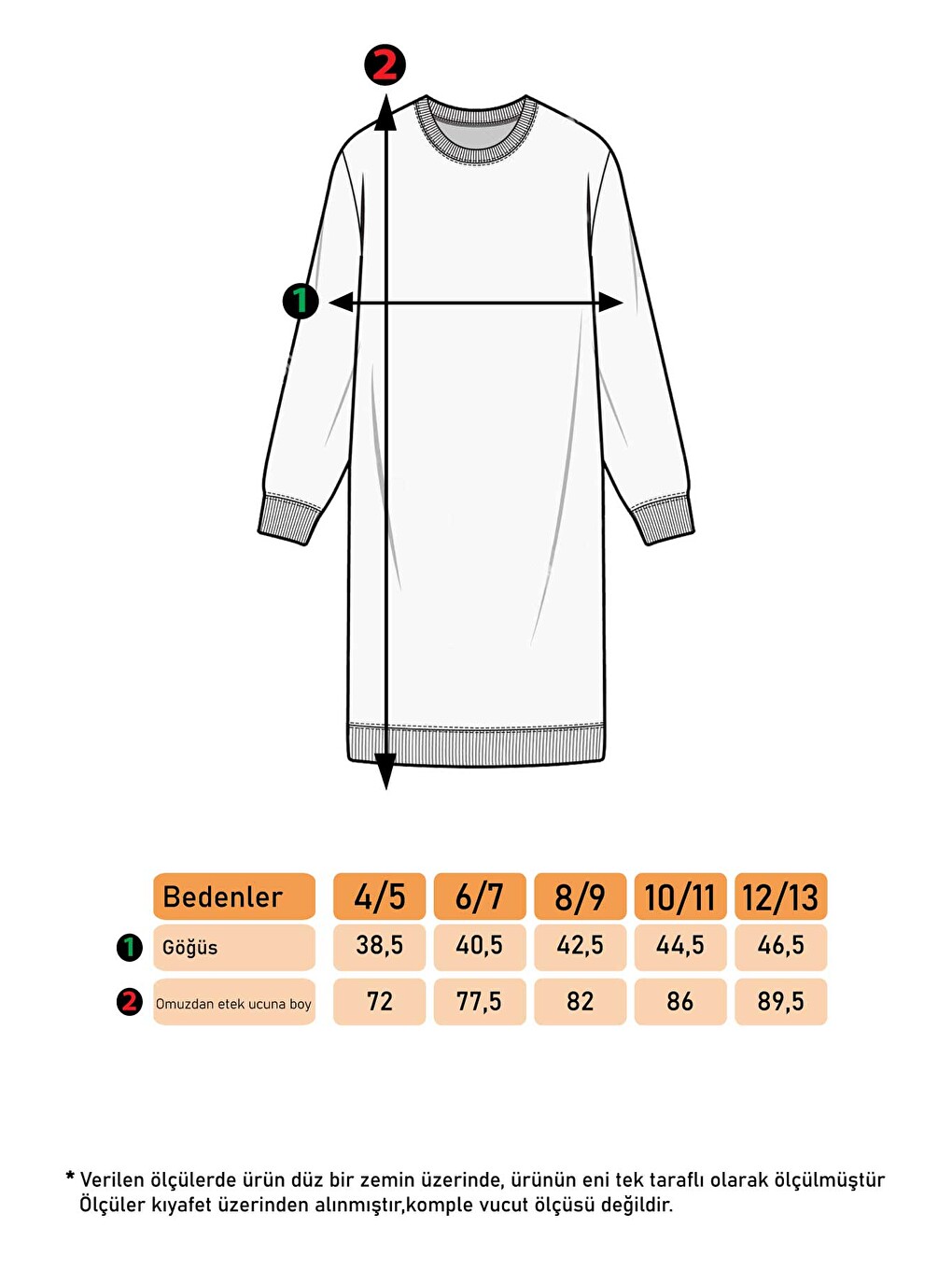 Gri Kız Çocuk Nakışlı Elbise-3