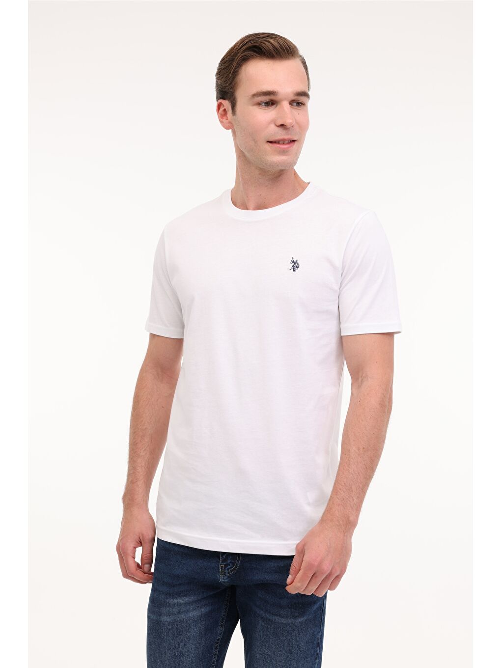 GTS01IY025 Beyaz Erkek Kısa Kol T-Shirt