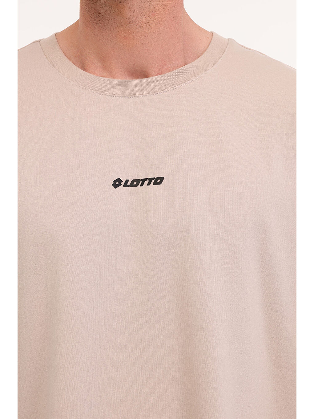 Gri M-AISON TEE 5FX Taş Rengi Erkek Kısa Kol T-Shirt-3