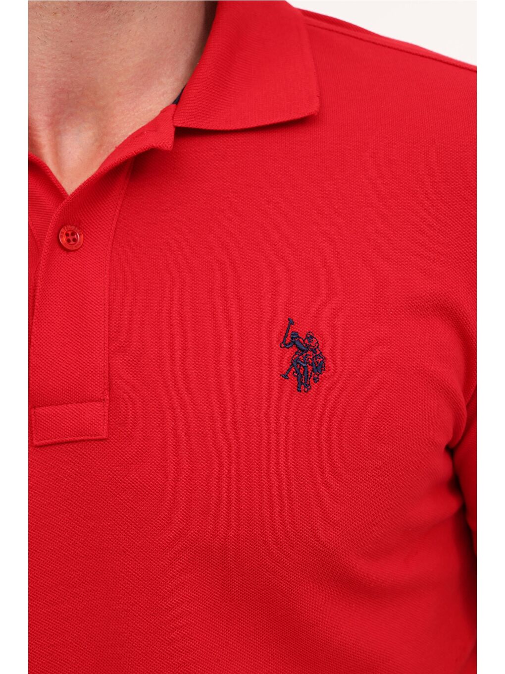 GTP04IY025 Kırmızı Erkek Kısa Kol Tişört-3