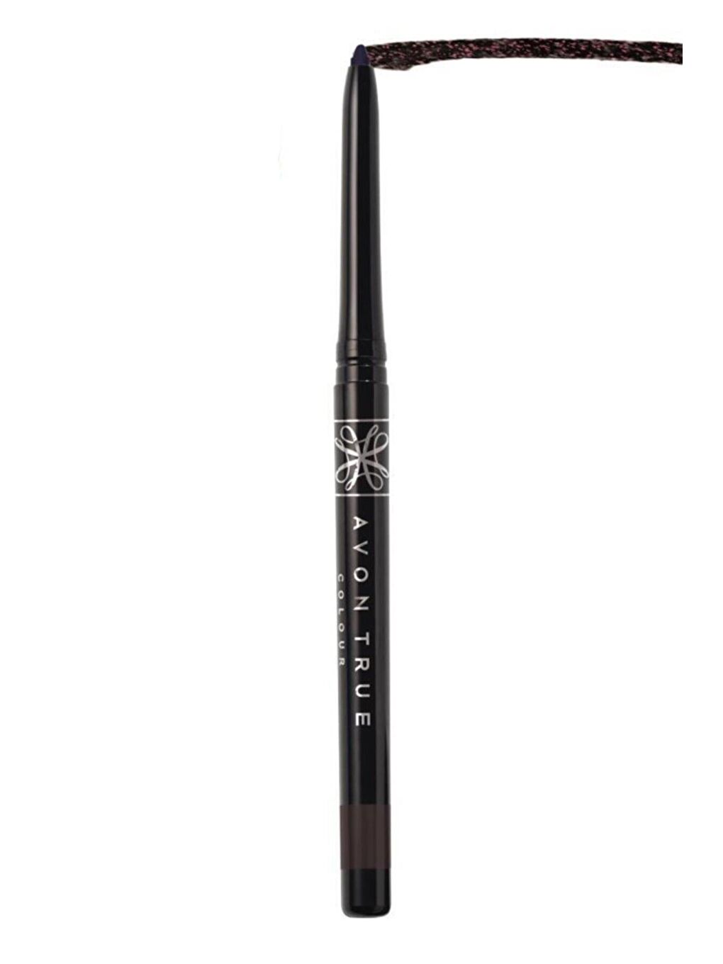 AVON Renksiz Glimmersticks Pırıltılı Asansörlü Suya Dayanıklı Göz Kalemi Black Bijoux Üçlü Set