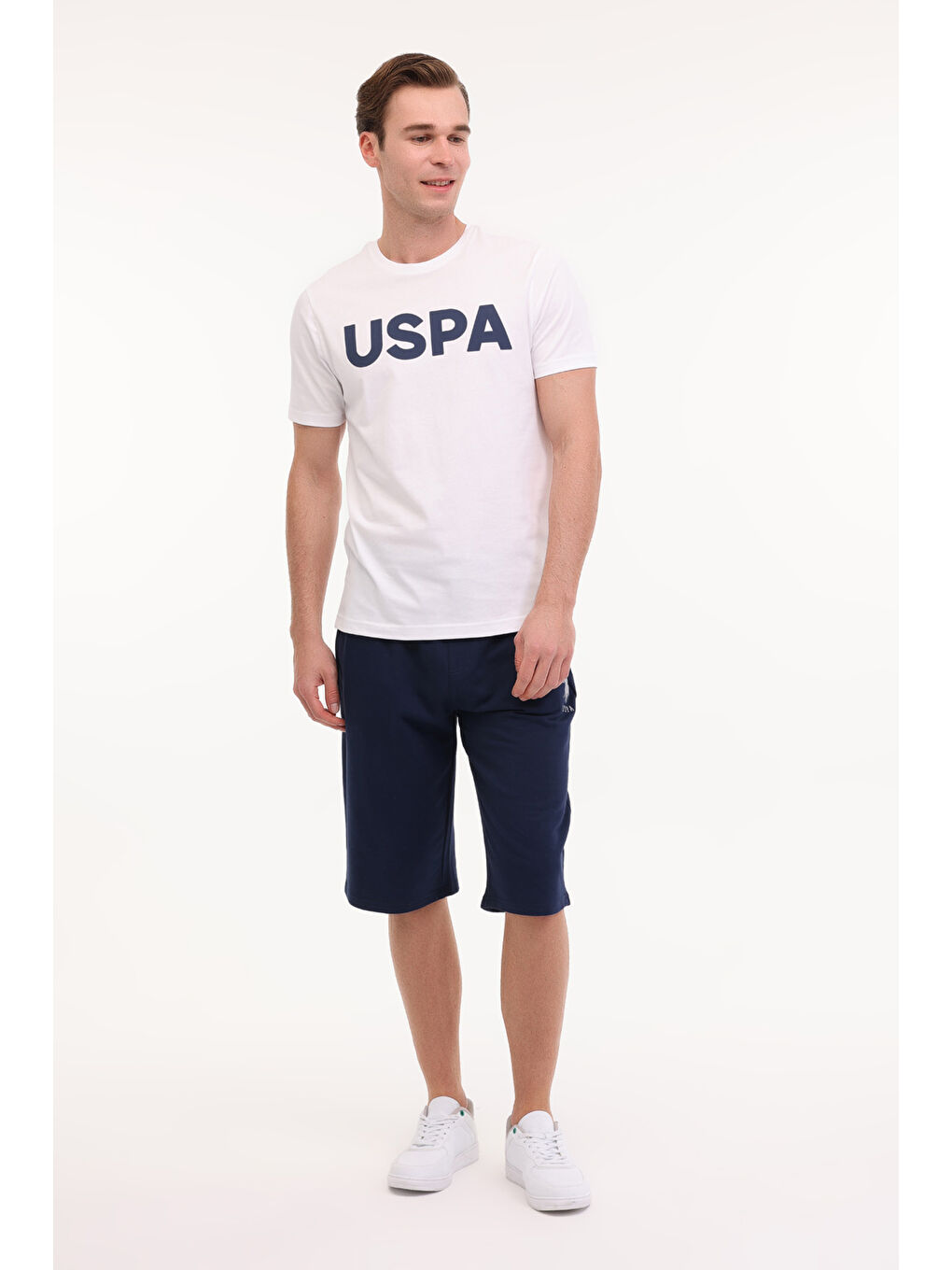 GEARTIY025 Beyaz Erkek Kısa Kol T-Shirt-2