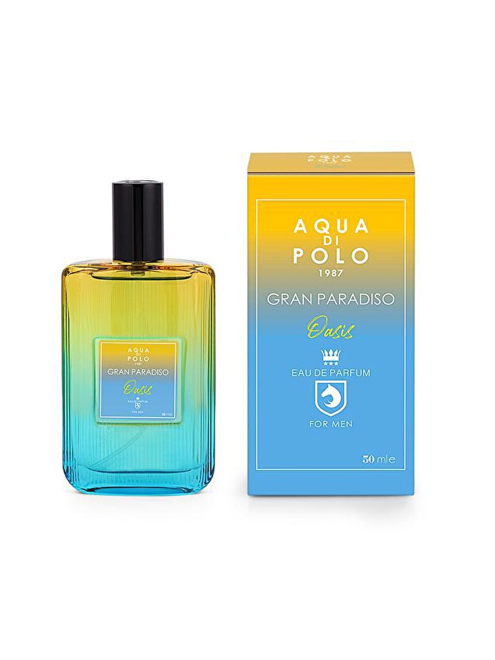 Aqua Di Polo 1987 Mavi Gran Paradiso Oasis EDP 50 ml Erkek Parfüm APCN000504 - 2