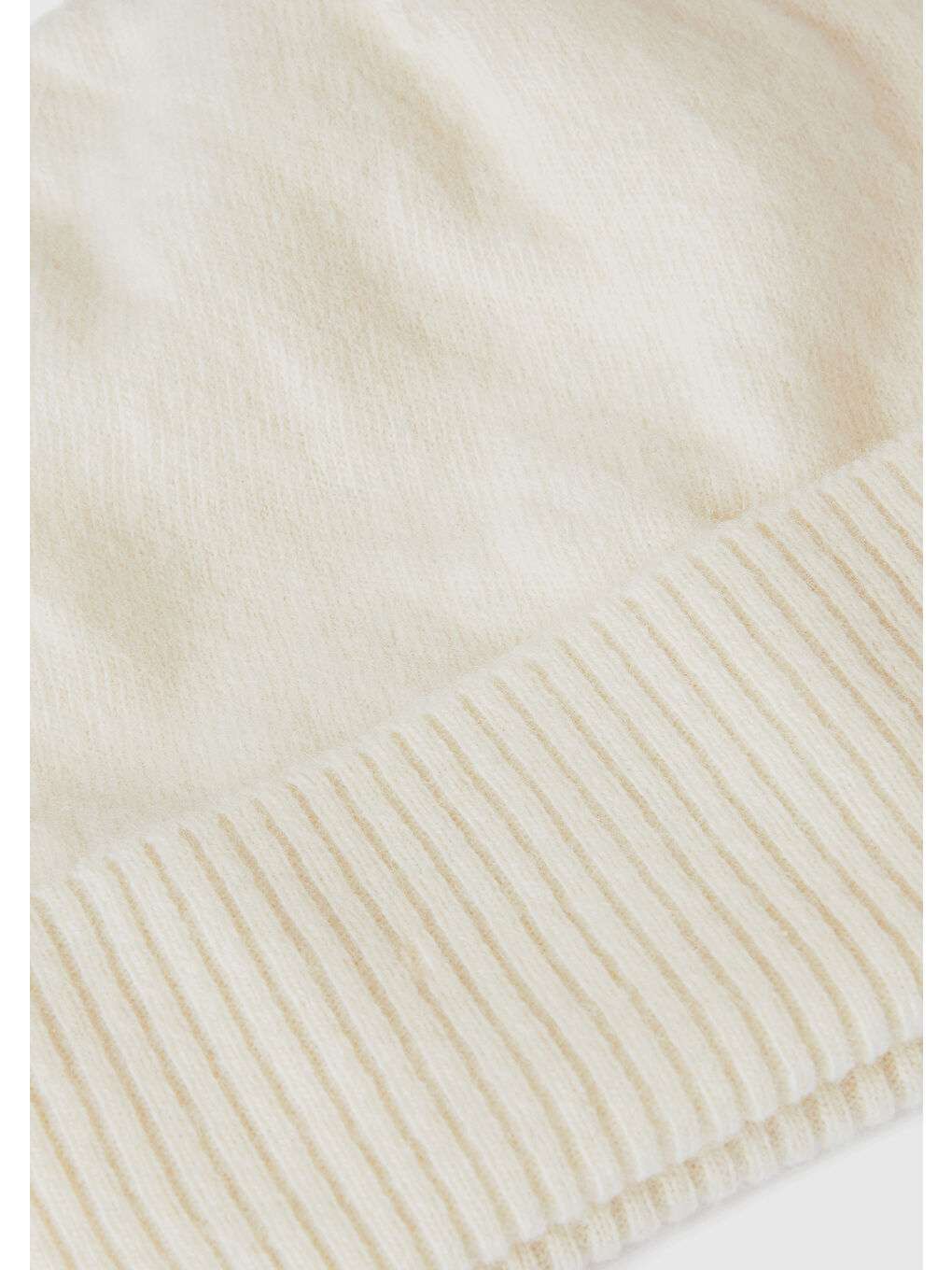 United Colors Of Benetton Ekru Kadın Krem %100 Merino Bere - 2