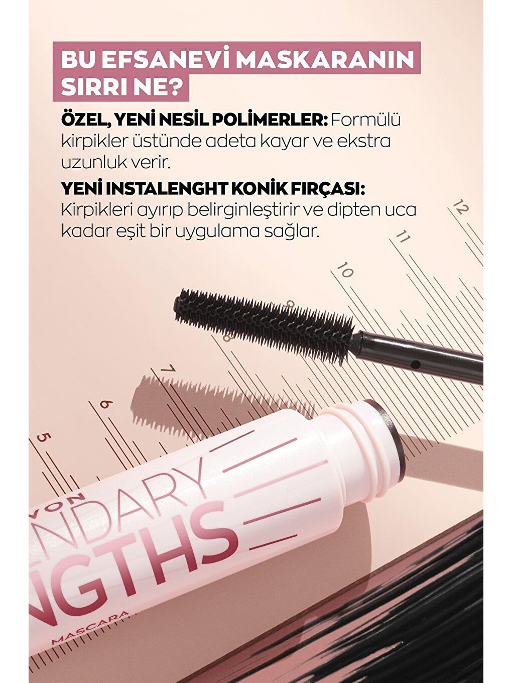 AVON Renksiz Legendary Lengths Hacim ve Uzunluk Veren Siyah Maskara 10 ml - 4