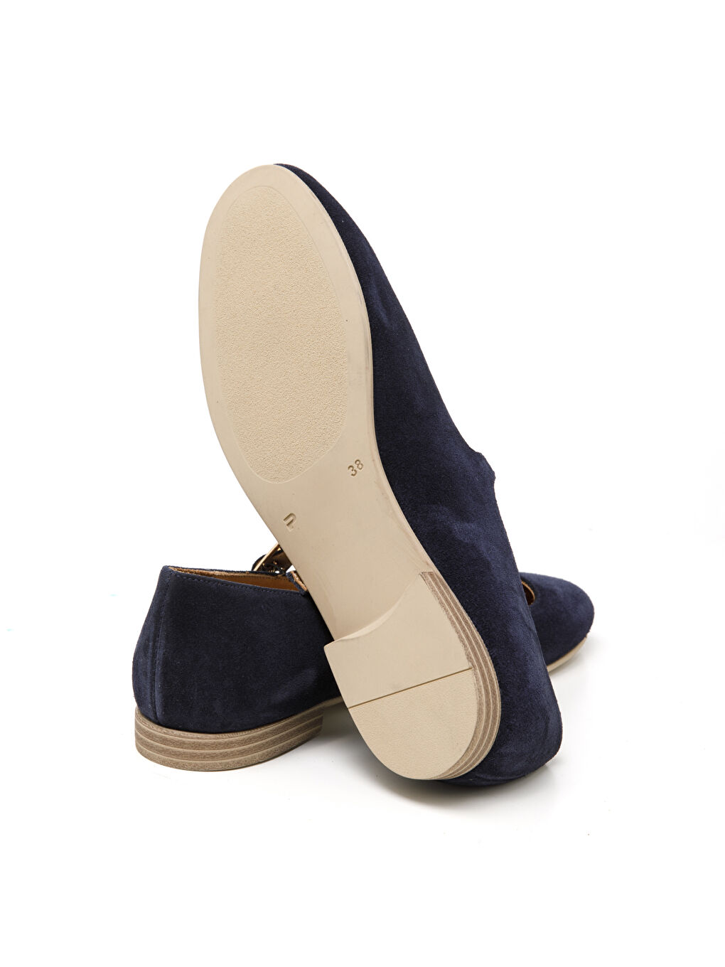 Lacivert Kadın Sandalet RC-25Y-093-M1969 Laci Süet-4