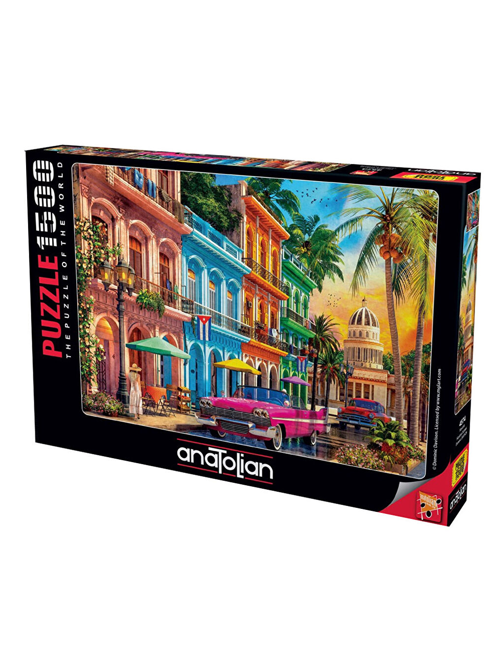 Anatolian Renksiz Puzzle 1500 Parça Havana 4574