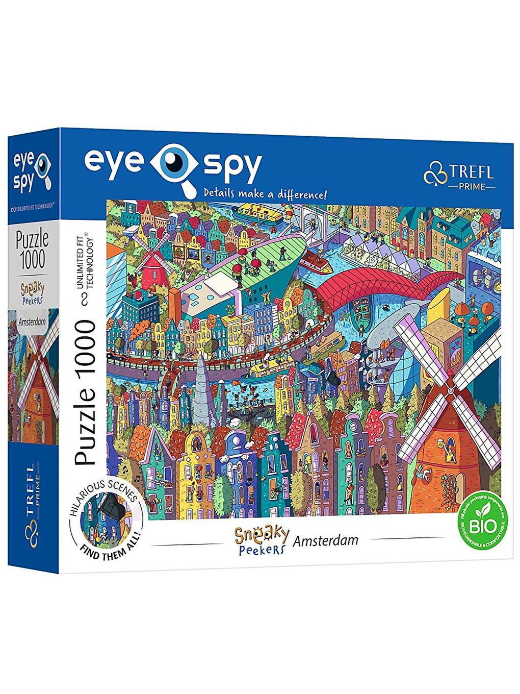 Oyuncak Trefl 1000 Parça Puzzle Amsterdam Hollanda (68,3x48cm) - Standart Standart-1