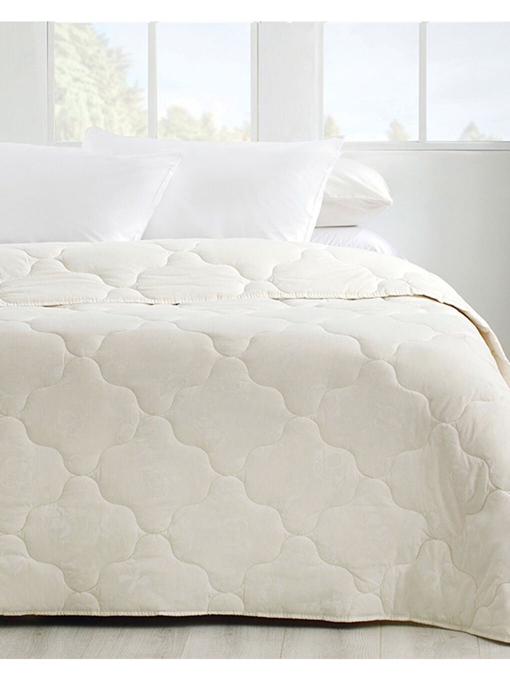 Comfy Pamuk Yorgan 195x215 cm Beyaz