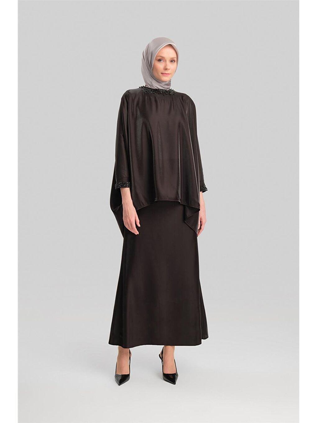 İşleme Detaylı Takım 24Y6833 Siyah