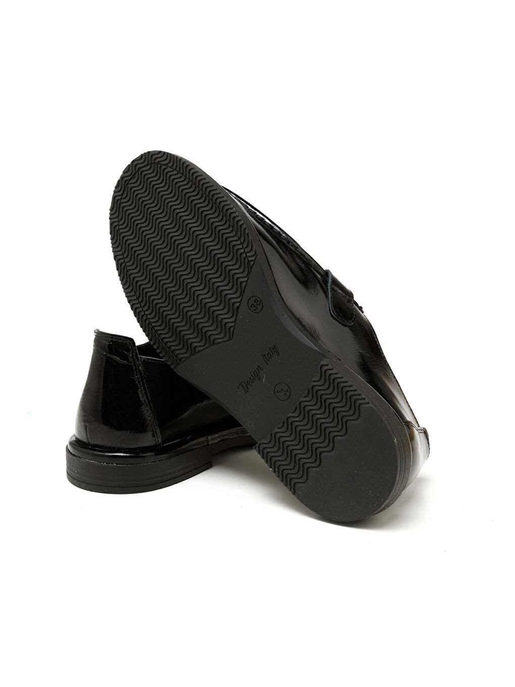 Kadın Oxford ( Klasik) RC-25Y-001-R40228 295-Siyah Rugan-4