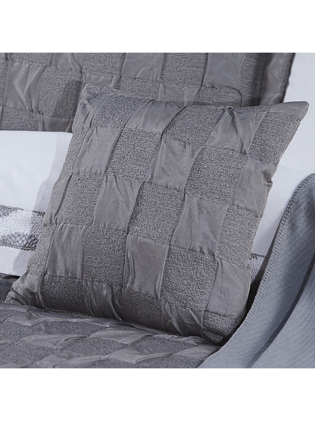 Home Moneta Çeyiz Seti 11 Parça-Gri-4