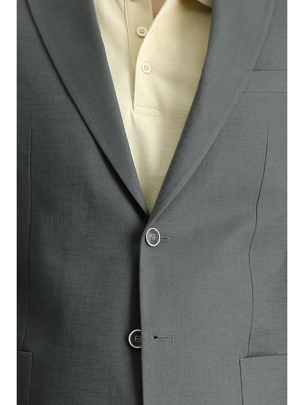 Gri Regular Fit Pamuklu Spor Ceket-4