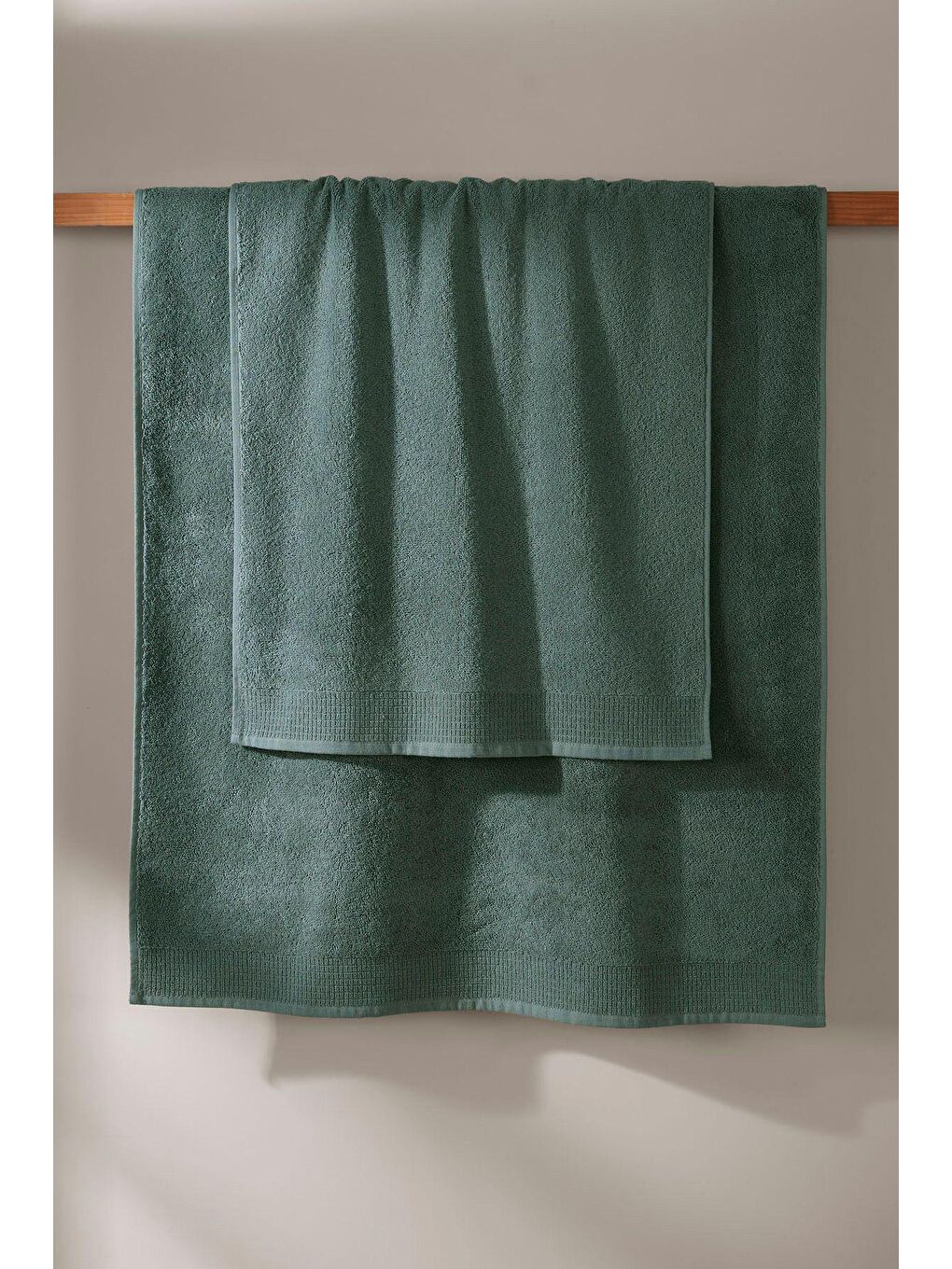 Oasis %100 Pamuk Banyo Havlusu Haki 70x140-1