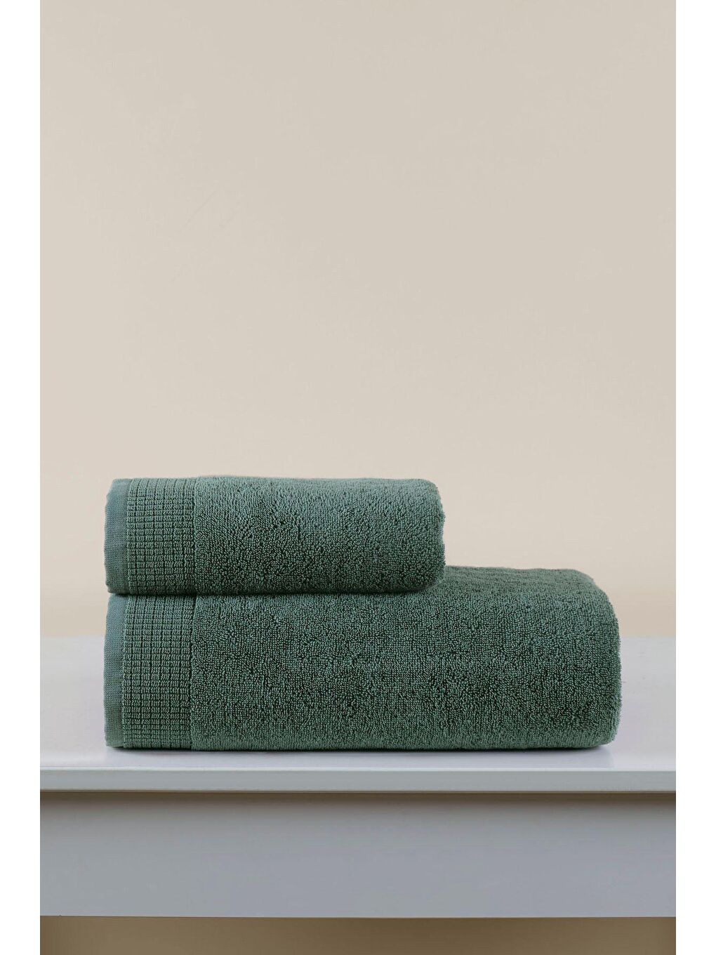 Oasis %100 Pamuk Banyo Havlusu Haki 70x140-2