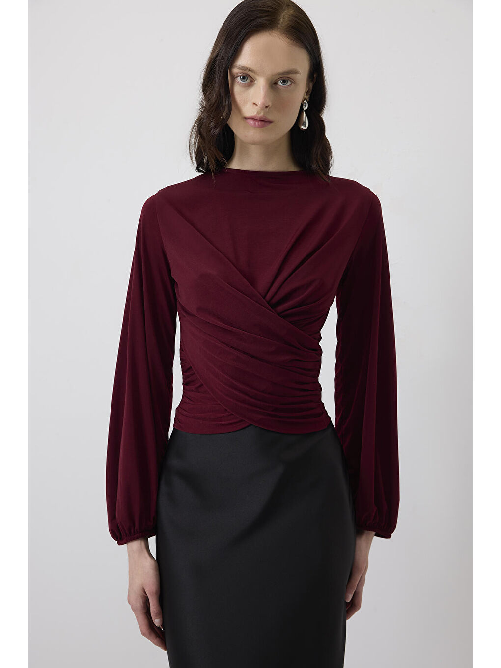 Bordo Drapeli Bluz-1