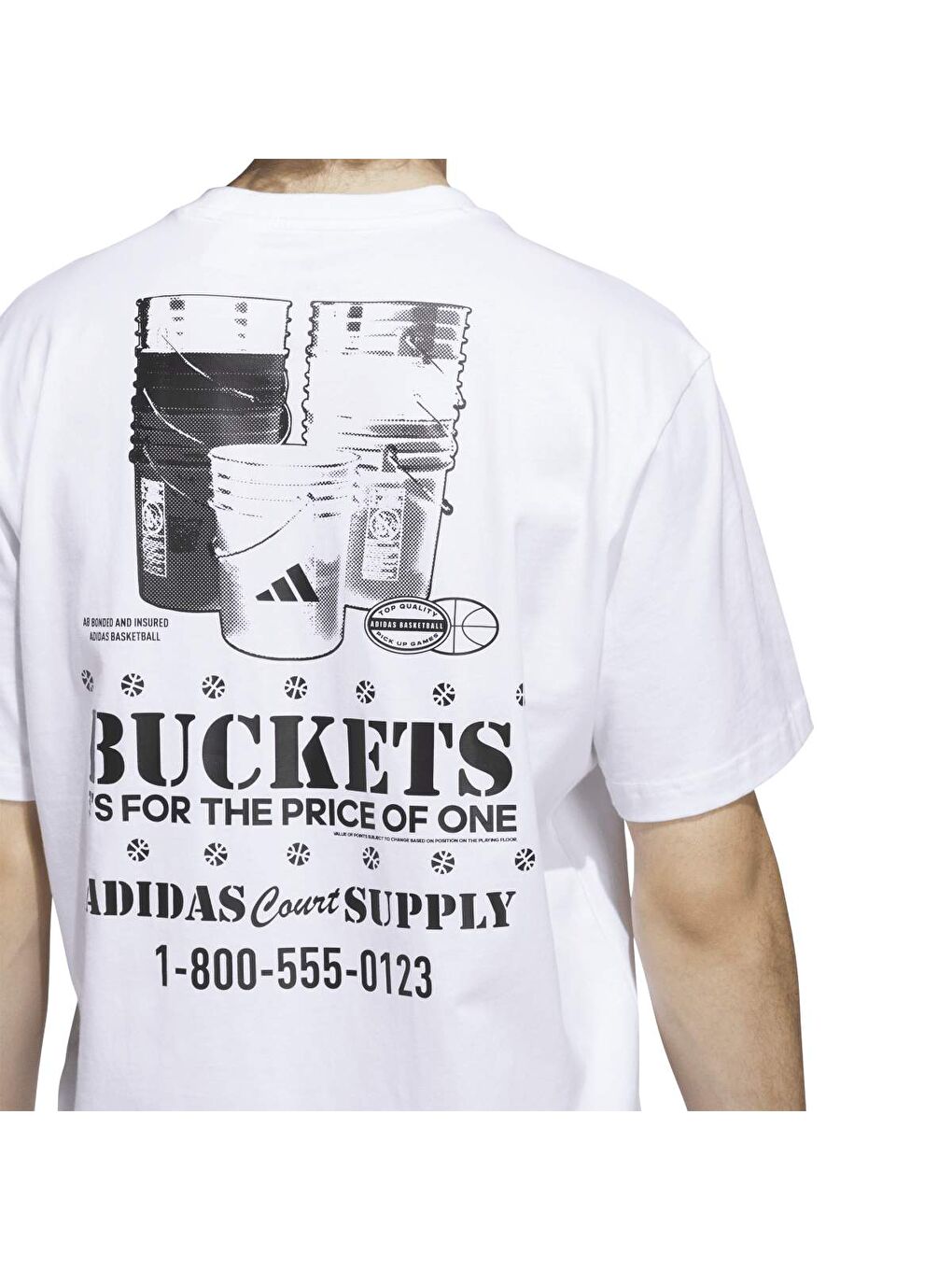 Sum Novelty T 2 Erkek Beyaz Yuvarlak Yaka Tişört-3