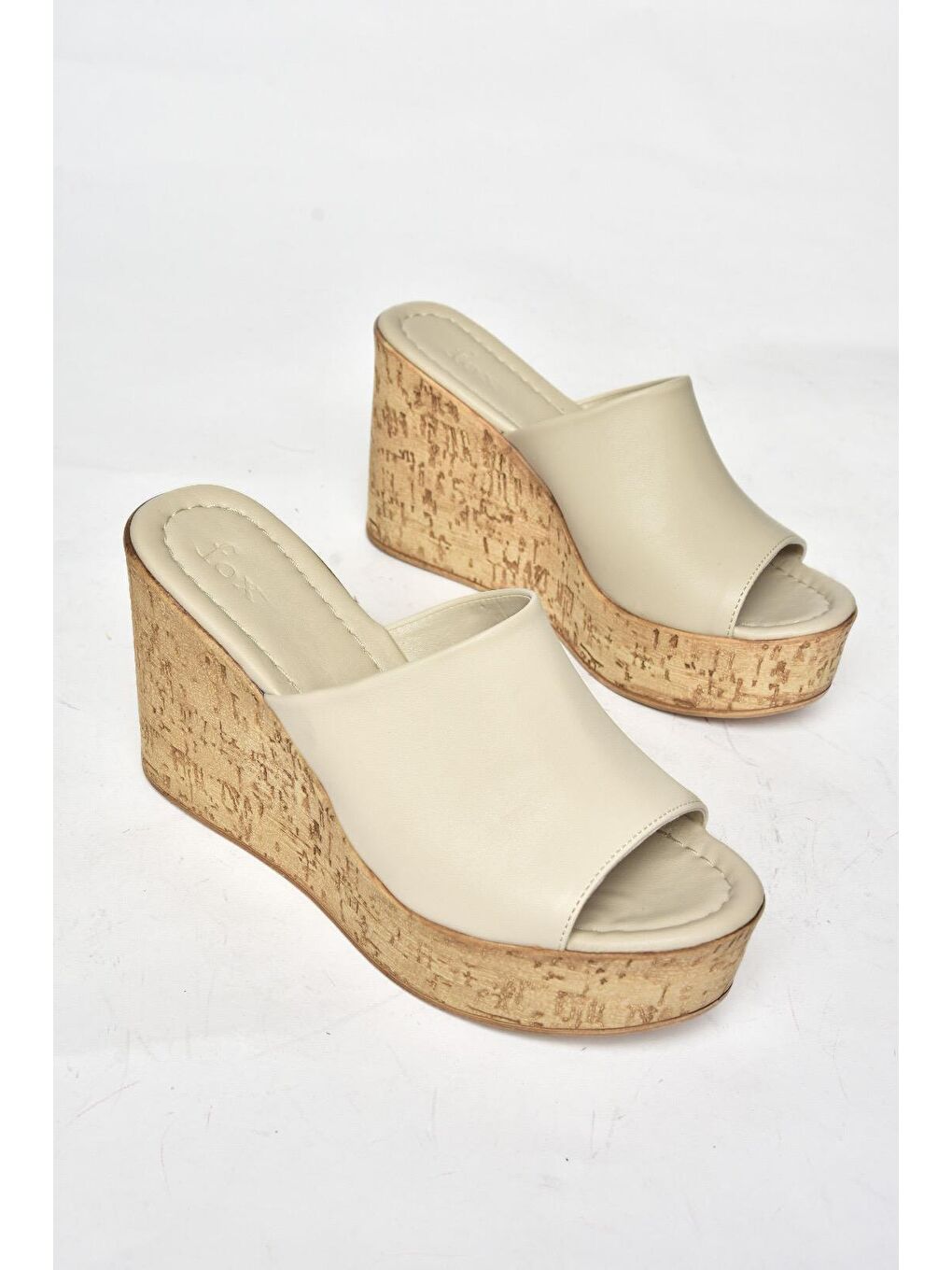 S9960699 Bej Kadın Terlik-2