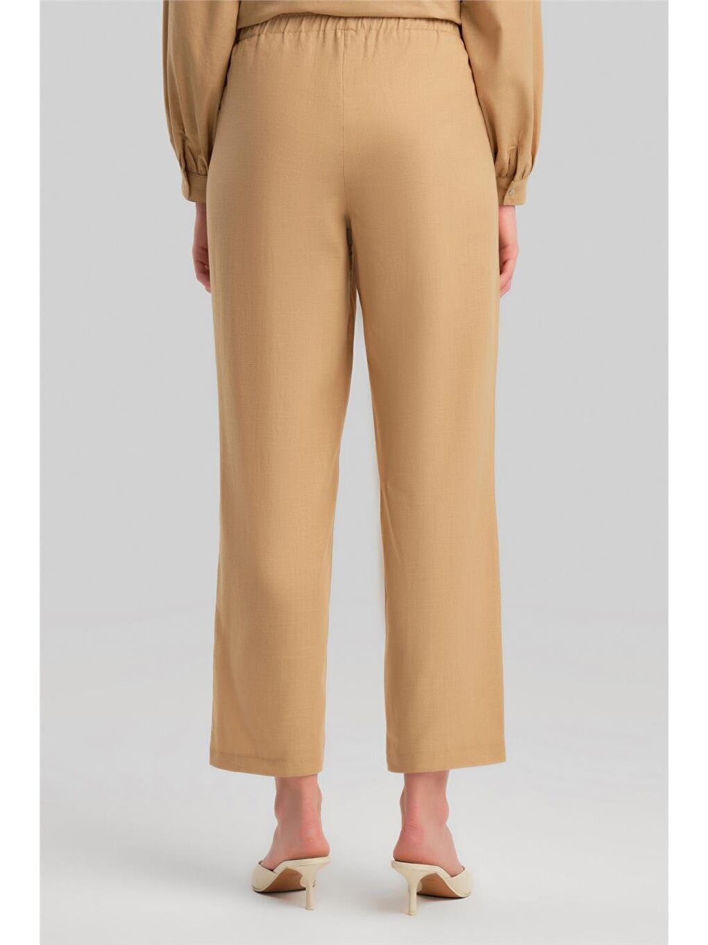 Brit Düğmeli Takım 24Y6826 Bej-7