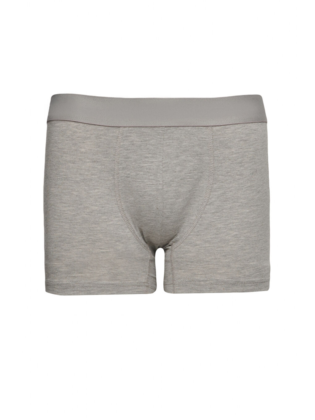 Erkek Gri-Lacivert Premium Pamuklu 3'lü Paket Esnek Boxer-1