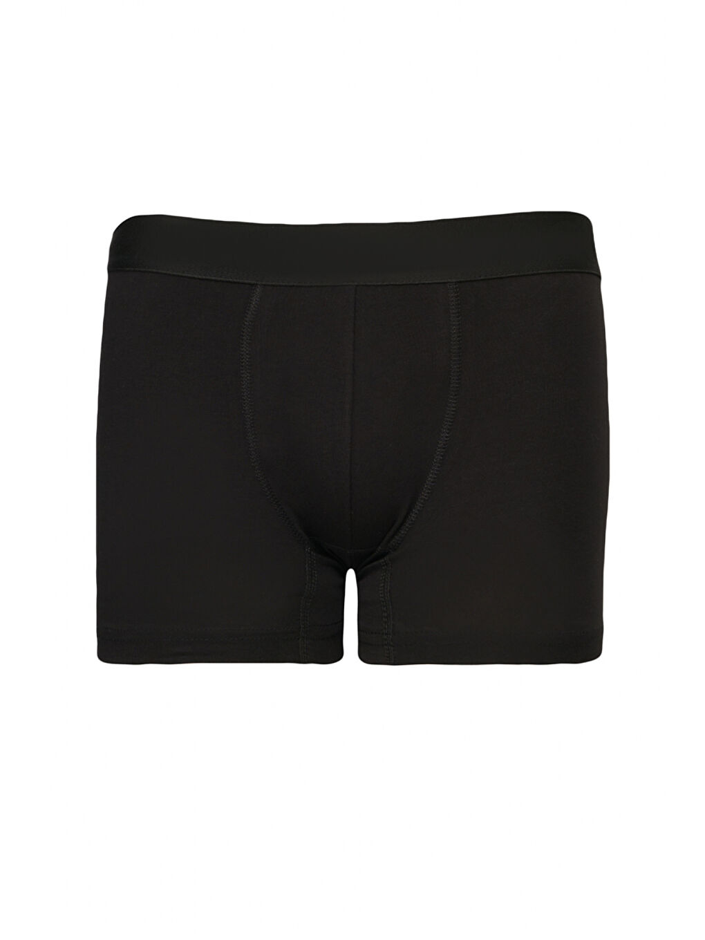 Erkek Gri-Lacivert Premium Pamuklu 3'lü Paket Esnek Boxer-3